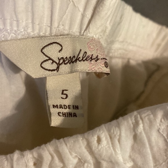 Speechless white dress Size 5 - Picture 5 of 5